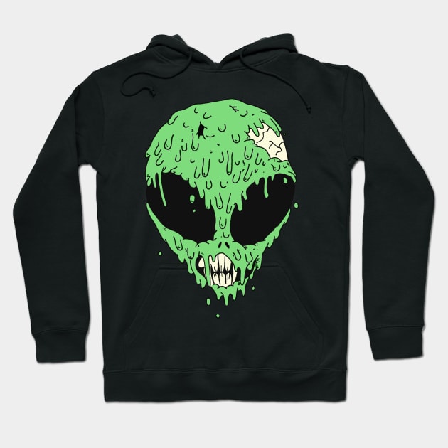 Melted Extra Terrestrial Hoodie by ControllerGeek